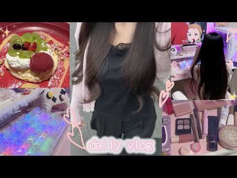 【vlog】秋の外出🍁 無印ナン作り👳夜の癒し🌷お買い物🛍&カフェ☕お香&ルーティン🌃アニメ